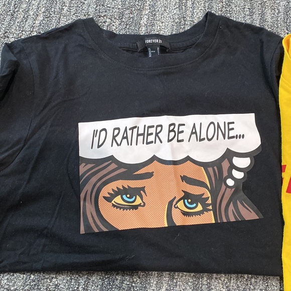 Forever 21 Shirt Bundle size small - Picture 2 of 7